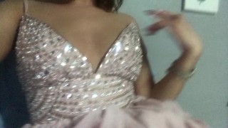 amateur tease after prom 