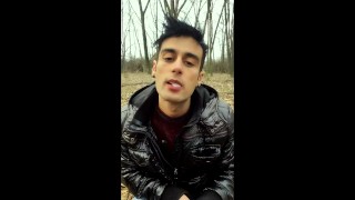 I found straight friend´s condom after night picnic, so I enjoy his cum