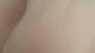 Pantie play in bed with soaking wet pussy