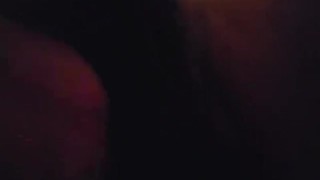 Milf fat ass cums on dildo in tease video for man
