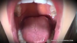 Giantess astro shrinks you -- vore astrodomina mistress asian dominatrix mouth eat