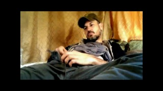 USMarineMP Strips & Shows HIs Huge Hard Cock