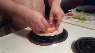 Makin Bangin Bacon Cheddin Burger