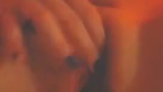 Step brother helps fuck me with large dildo while I rub my wet pussy