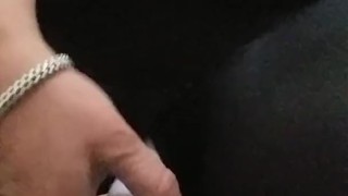 My first orgasm on video and i almost got caught.