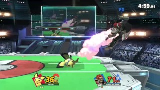 Ganon gets by Pichu
