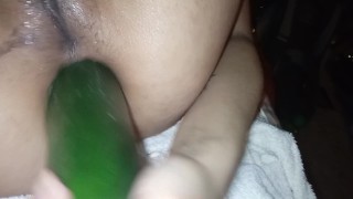 Playing with tight ass