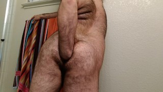 Extreme gaping! Ceramic cup inserted deepy in ass, handsfree anal orgasm