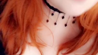Redhead teases! Premium Snapchat PlusSizeRed11