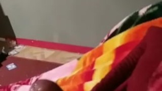 Stroking dick