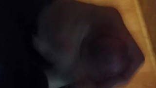 Bad boy cumming on wall