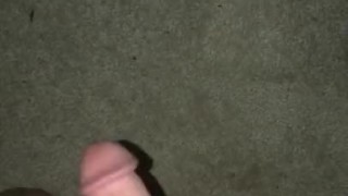 Barely legal horny teen jacks off