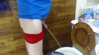Taking a piss