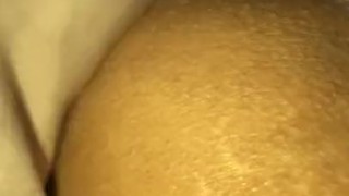 Wet Latina Creams On Dildo