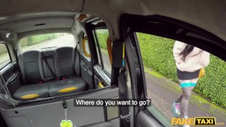 Fake Taxi Canadian babe Karma Synn rides the Bishop hard