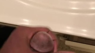 Beating my dick until it cums