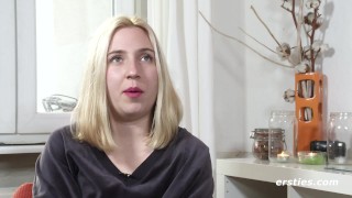 Jane Lotions Her Tasty Pussy then Works Vibrator on her Clit