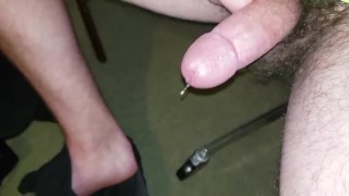 really cummy precum milking and finish