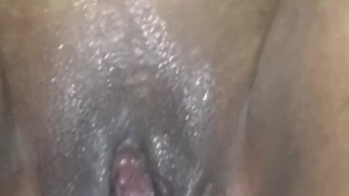 Very wet pussy masturbation