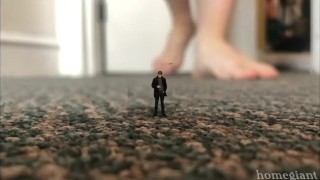 Morning Rush - PREVIEW giant man macrophile foot crush MACROPHILIA