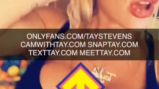 ONLYFANS.COM/TAYSTEVENS GET IN ON THIS BOUNCY FUN XXX STYLE