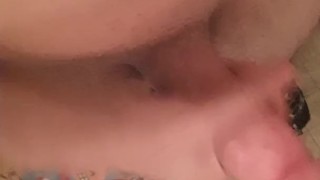 Husband in the bathroom