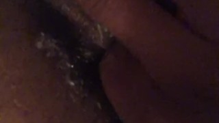 Fingering myself