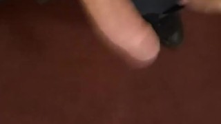 Playing with my dick at work.