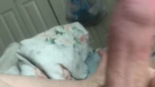 Uncut Dick Play w/CUMSHOT