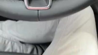 German Boy (me) almost cumming in PORSCHE!