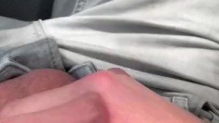 German Boy (me) almost cumming in PORSCHE!