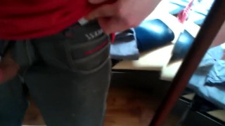 Skaterboy Cumming on the mirror (Reupload from Xtube) - Puppy_Timbo