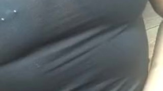 Bbw ebony woman masturbating