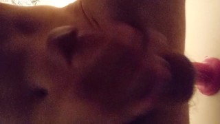 Getting fucked by huge cock