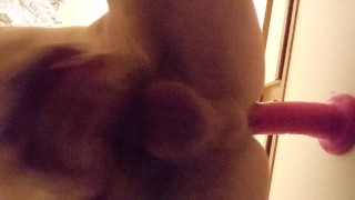 Getting fucked by huge cock