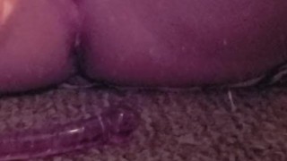 Mirror masturbation with pierced pussy!