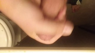 Jerking off until I'm paid enough to buy an iPhone Day- 11 Before a Shower