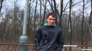  CZECH HUNTER 421 - Lucky Jock Gets Loads Of Money Thrown At Him For A Bareback Ride