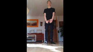 Cute boy show his dick