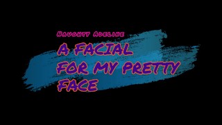 A facial for my pretty face - huge load on her face CENSORED PROMO