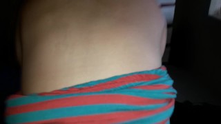 My stepsister in doggystyle cumshop