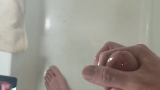 Milking my Cock With Plenty of Oil