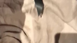 Very sexy female legs and feet !!! Squirt. Red toe nails!!