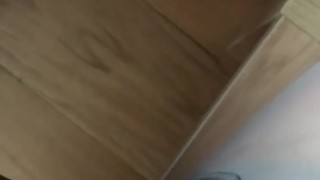 Hot mature masturbating in grey nylon stockings.Wet pussy.Black nail polish