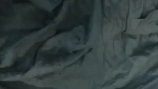 Woman masturbating and squirting. POV. Red nail polish