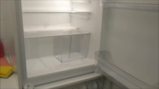 clerin out the fridge