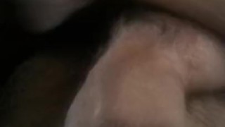 My man stroking his fat cock until he cums