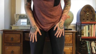 Pissing Myself & Masturbating