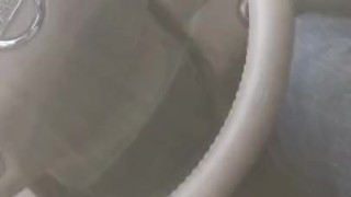 Walmart parking lot public masturbation. POV