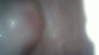 Filmed the vagina from the inside